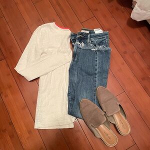 Lightweight Off White Loft Shirt